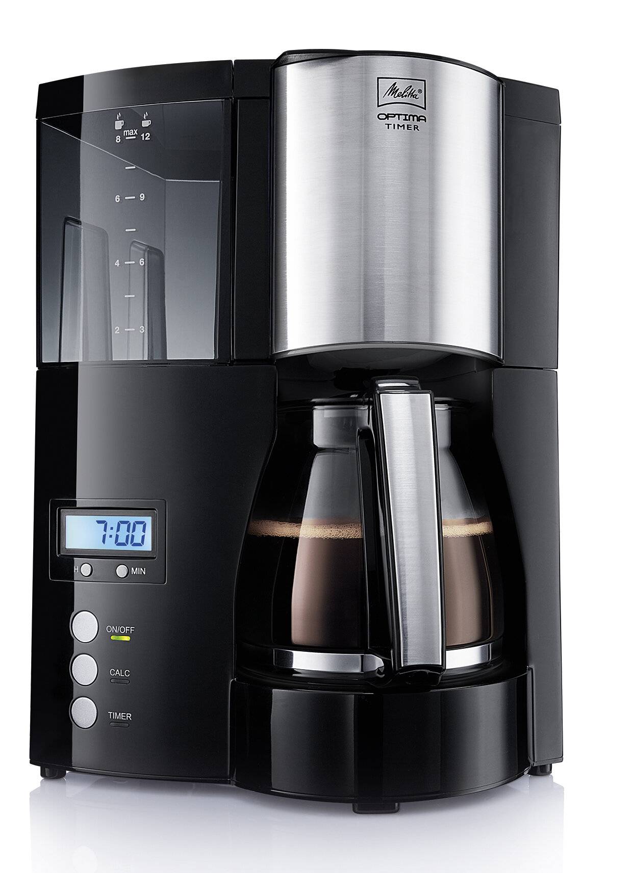 MELITTA 100801 Optima timer programmeerbaar filterkoffiezetapparaat - zwart-2