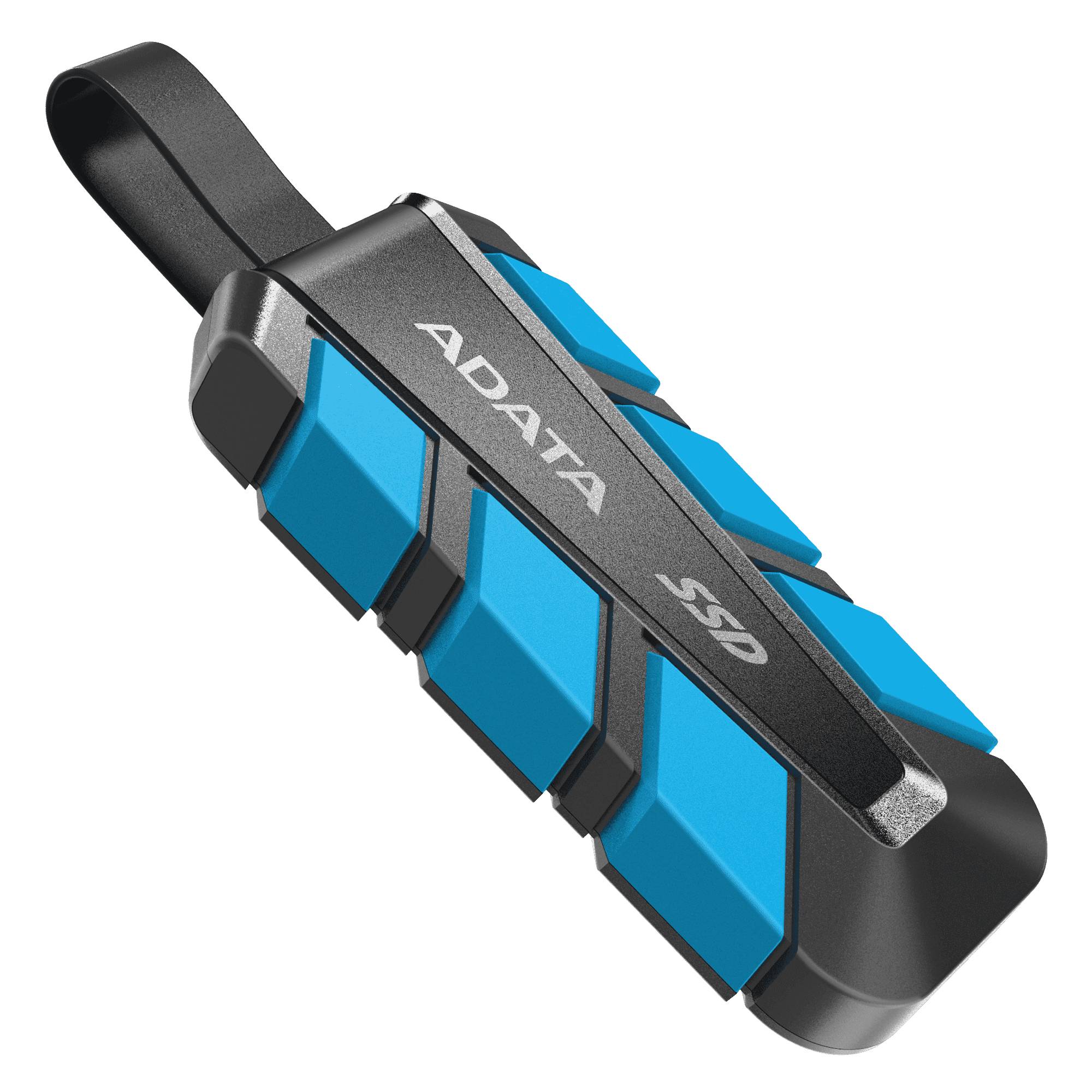 ADATA Externe SSD SC740 2TB Plug&Go blue 1050/1000 MIL.STD-3