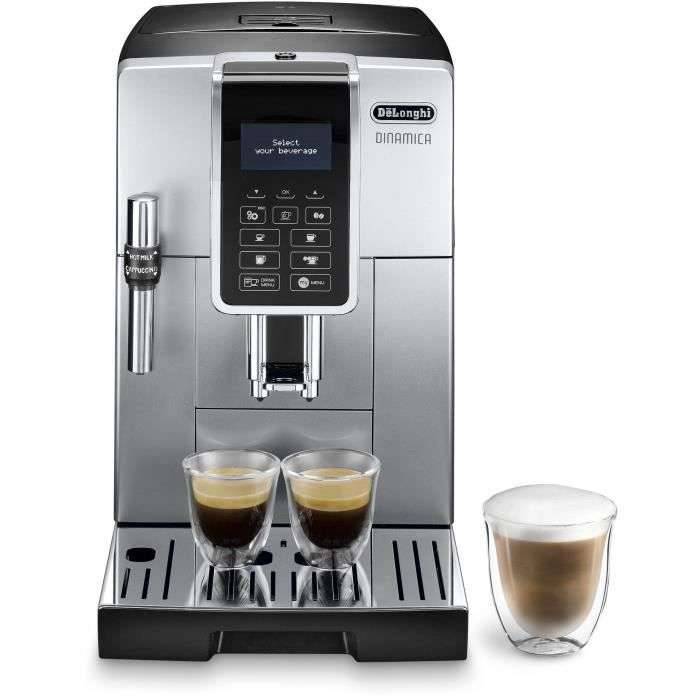 DELONGHI ECAM 350.35.SB Espressomolen DINAMICA Scherm 4 recepten - Zilver-0