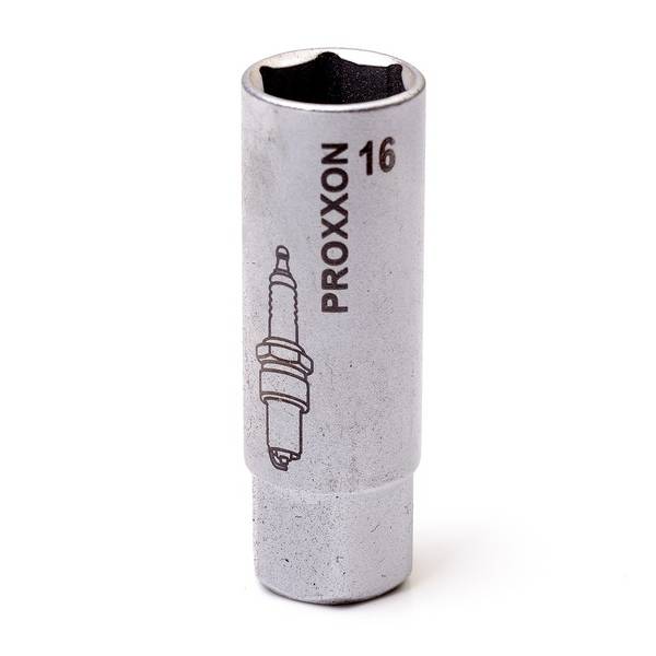 PROXXON PR23550 Dop: 6-hoekige; 16mm; 3/8"; voor bougies - 1 stuk