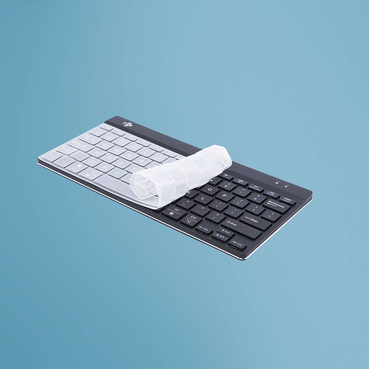 R-Go Hygiënische Toetsenbord Cover (US) - silicone-0