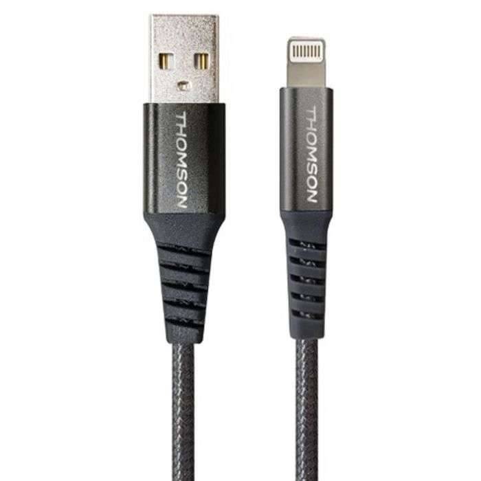 Kabel - THOMSON - Opladen & Data - USB-A naar Lightning 3A - 1,5 m-0