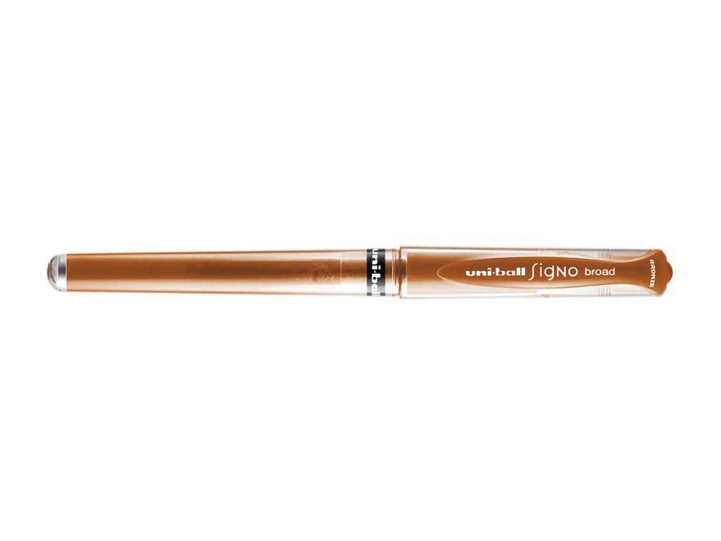 Uni-ball 4902778677629 Uni-ball - roller Signo Broad Creative, brede punt, brons-1