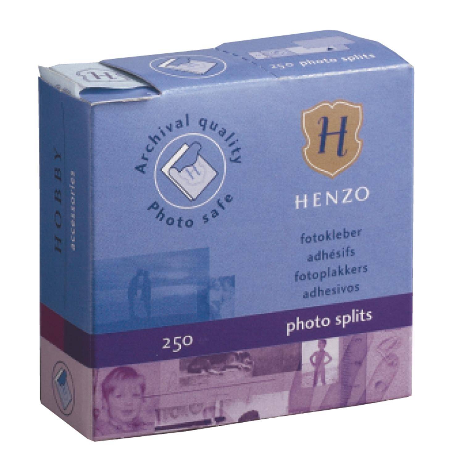 Henzo fotoplakkers doosje a 250st 87112291830008711229183000-0