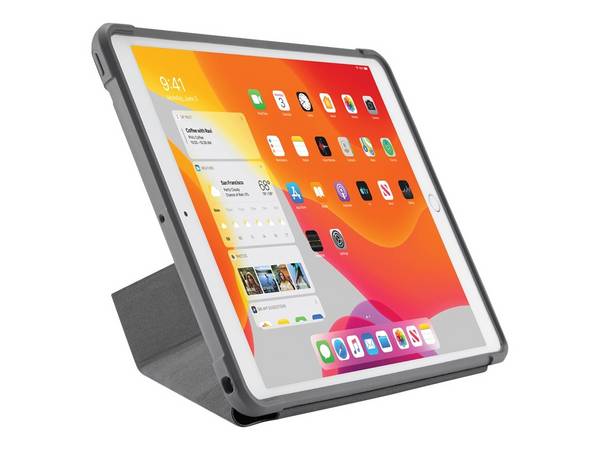 Pipetto Origami No3 Pencil Case voor iPad 10.2" (Generatie 7-9) Zwart