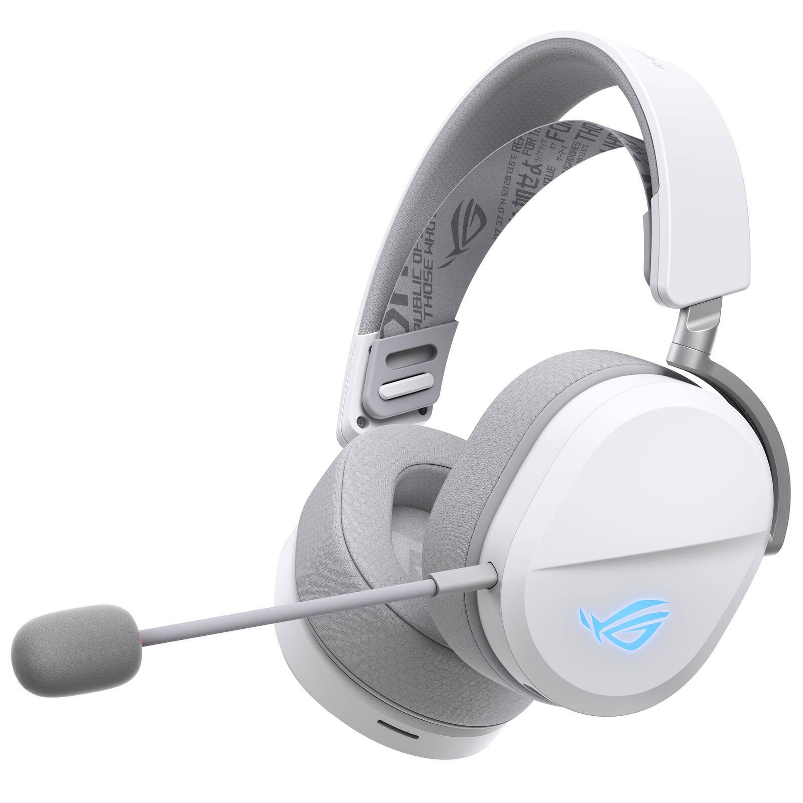 ASUS ROG Pelta Headset Bedraad en draadloos Hoofdband Gaming USB Type-C Bluetooth Wit-0