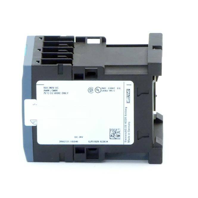 Contactor relay, 3 NO+1 NC, 24 V DC, S00, screw terminal-4