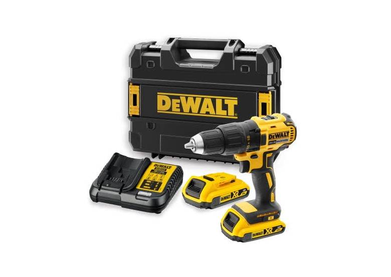 DEWALT DCD777D2T 18V Boor-/Schroefmachine met 2 x 2,0Ah Accu's en Oplader-0