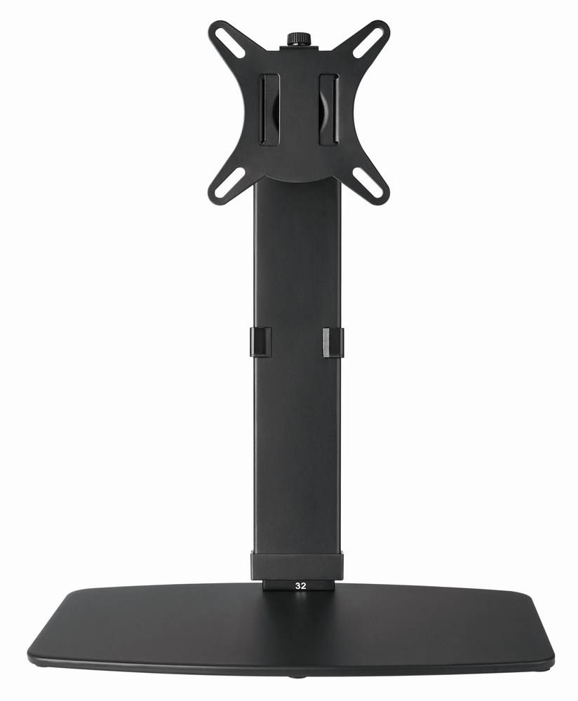 GEMBIRD MS-D1ST-02 Staander; 8kg; 17÷32"; zwart; Standaard: 75x75mm,100x100mm - 1 stuk-2
