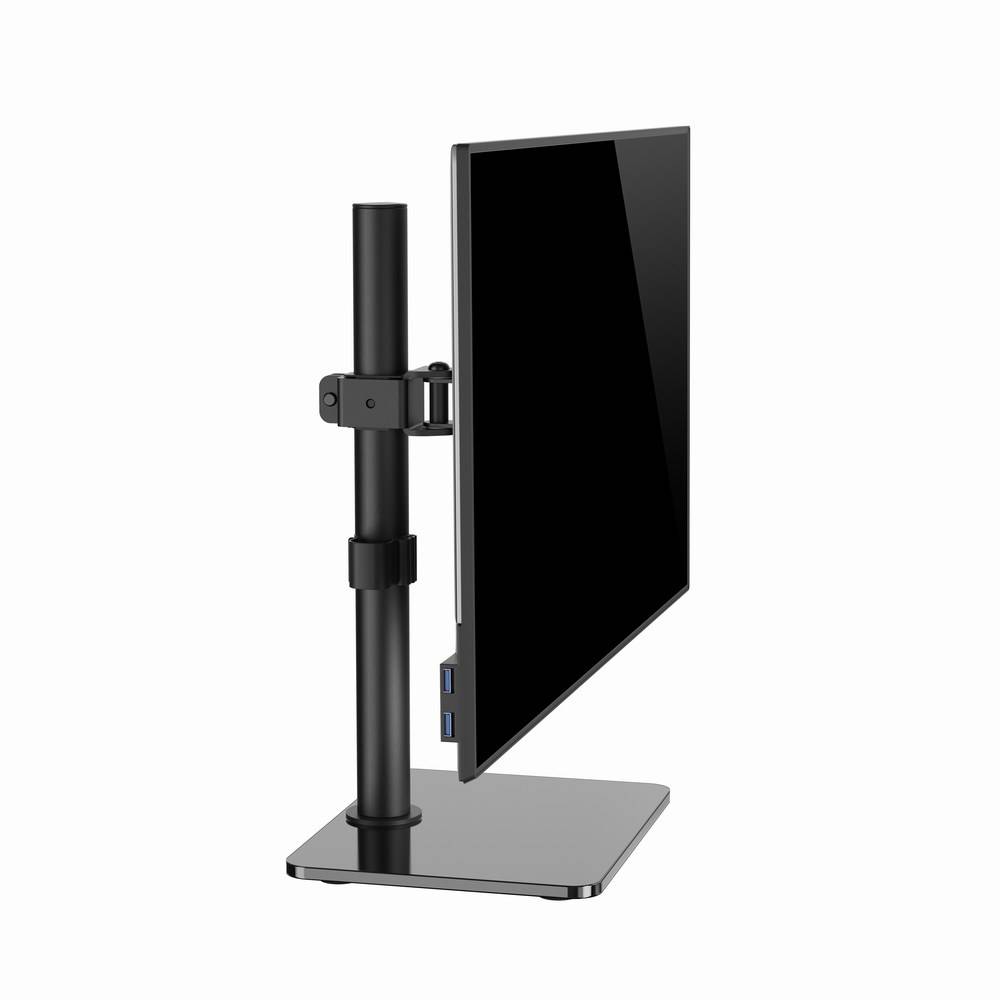 GEMBIRD MS-D1ST-03 Staander; 9kg; 17÷32"; zwart; Standaard: 75x75mm,100x100mm - 1 stuk-5