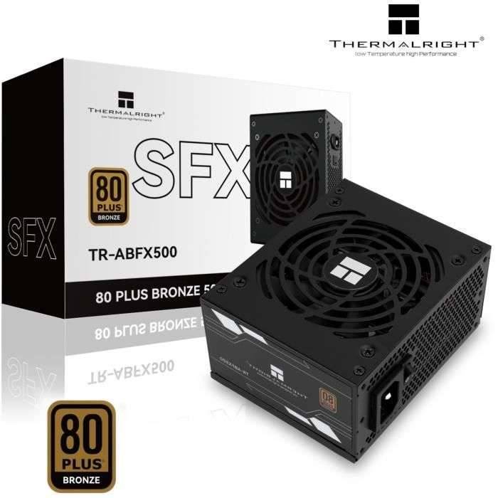 Niet-modulaire PC-voeding - THERMALRIGHT ABFX 500 - 80+ Brons - Zwart-0