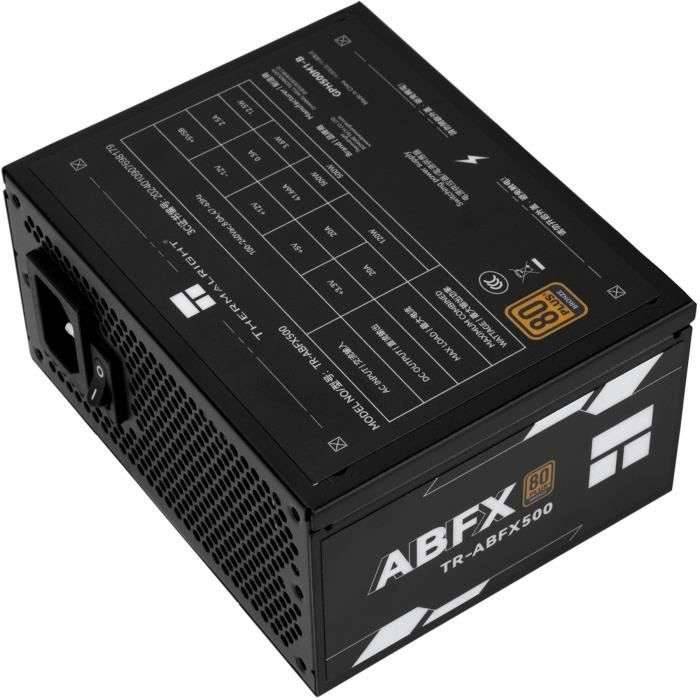 Niet-modulaire PC-voeding - THERMALRIGHT ABFX 500 - 80+ Brons - Zwart-1