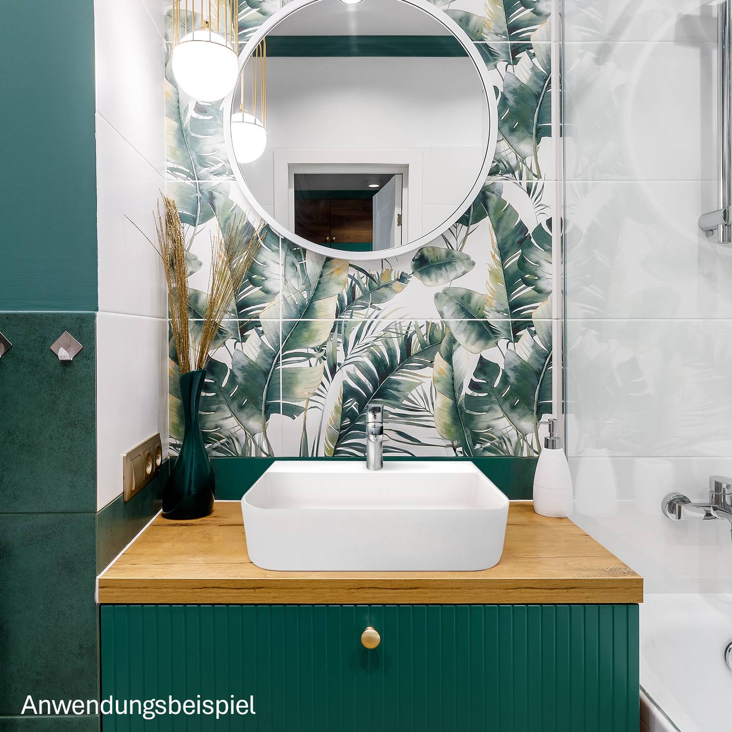 Deante Granieten Spoelbak 405 x 605 mm Alabaster met Kraangat-4