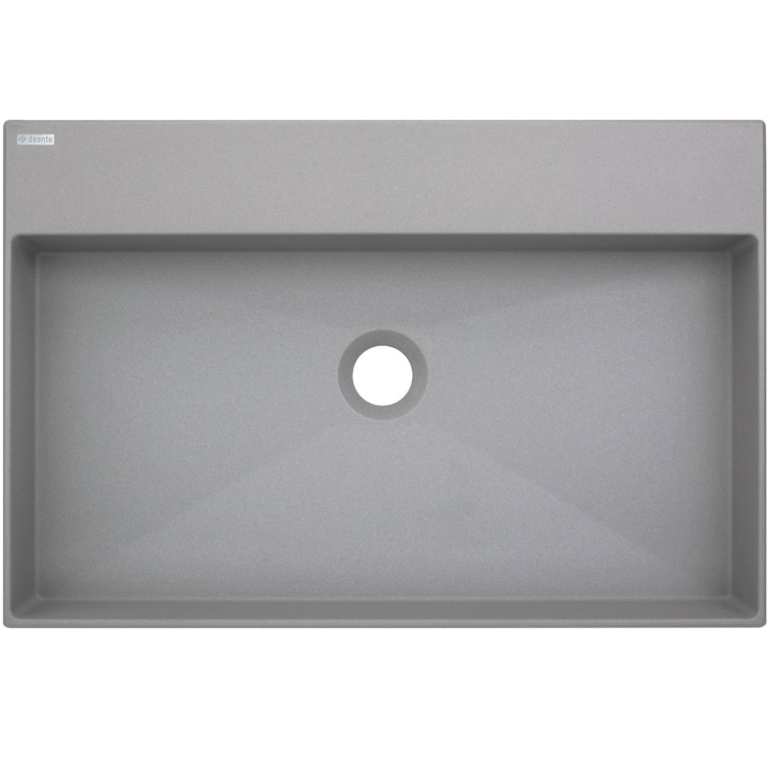 Granieten Wastafel met Ruimte voor Kraan - 60 x 40 cm-1