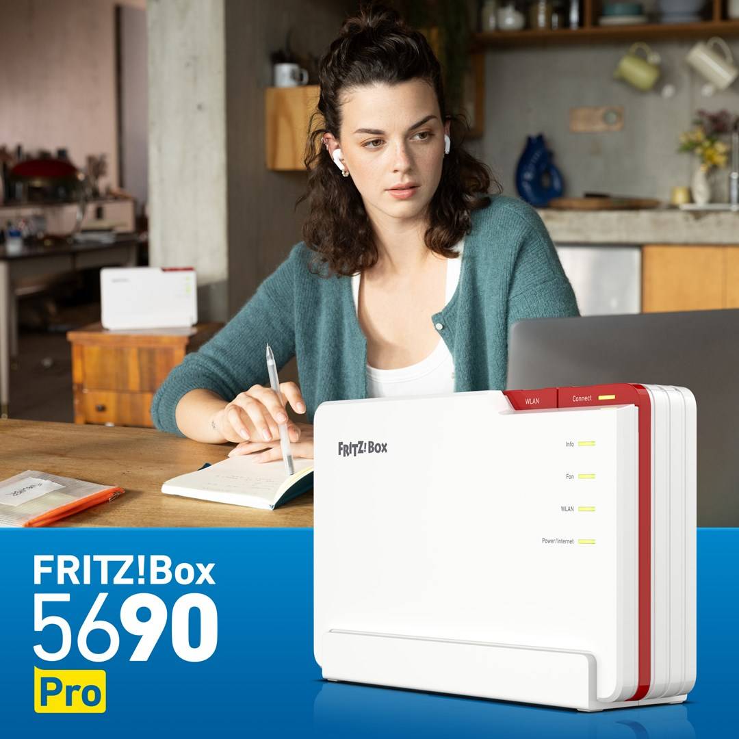 AVM FRITZ!Box 5690 Pro - Wi-Fi 7 Router voor Fiber en DSL (20003043)-1