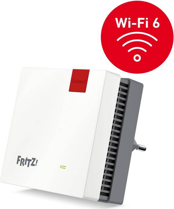 AVM FRITZ! Repeater 1200 AX - Wi-Fi Bereikversterker - GigE - Wi-Fi 6 - 2.4 GHz, 5 GHz (20002974)