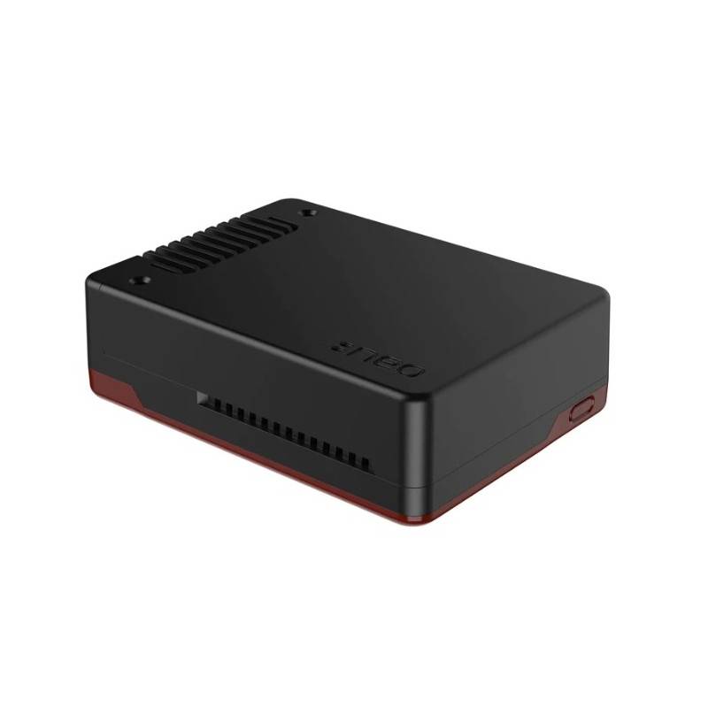 Argon NEO 5 case voor de Raspberry Pi 5 - Zwart-rood-1