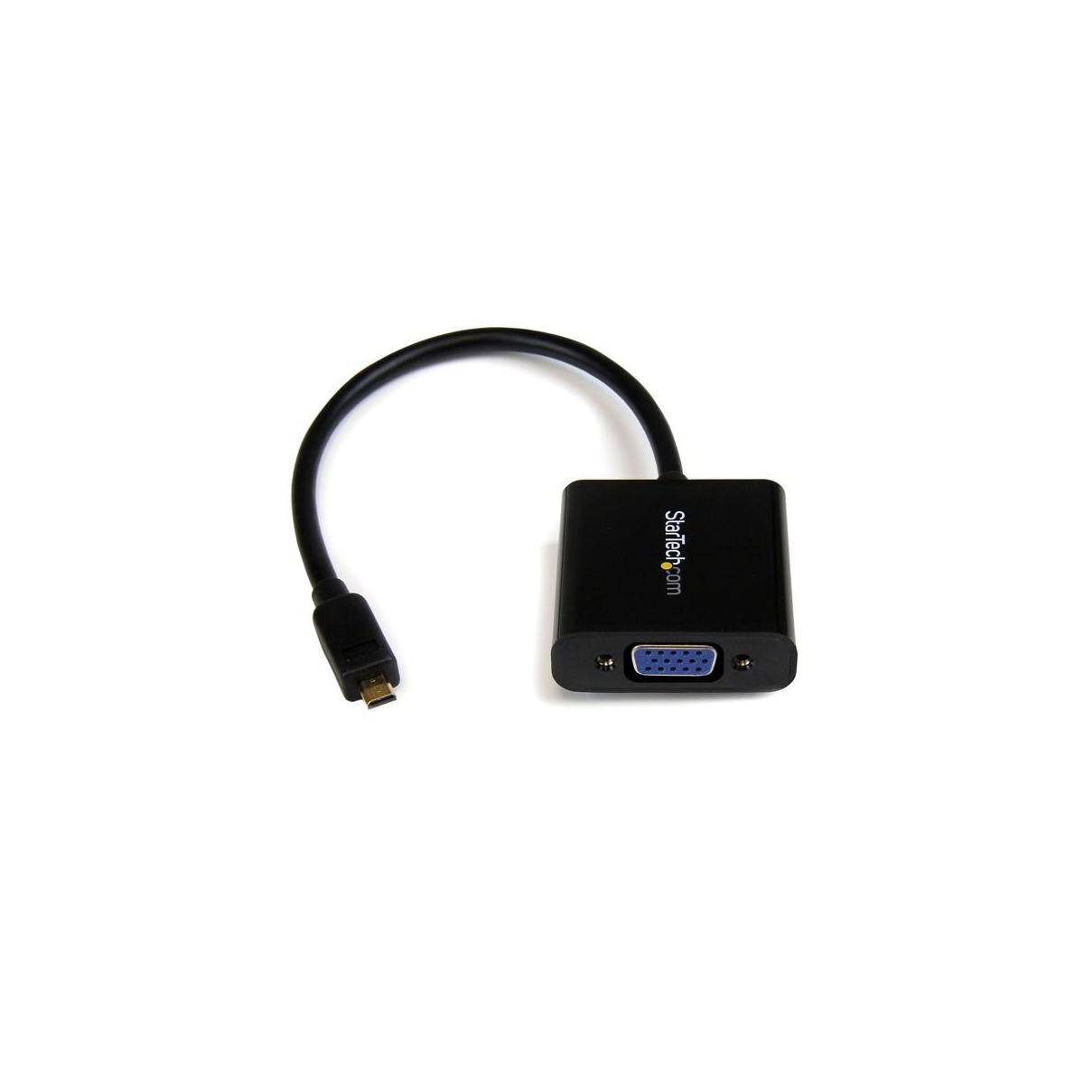 StarTech.com Micro HDMI® naar VGA Adapter Converter voor Smartphones / Ultrabook / Tablet - 1920x1200 - Zwart-5