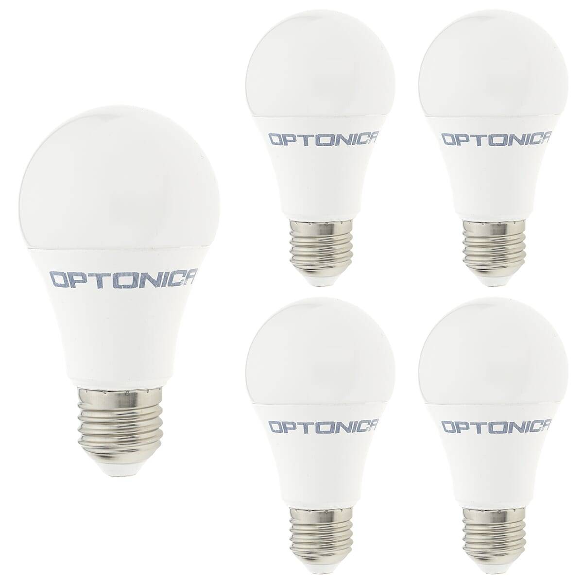 Optonica LED Peerlamp A60 E27 Mat - 10.5W 1055lm 2700K - Extra Warmwit - Vervangt 100W - 5 stuks-0
