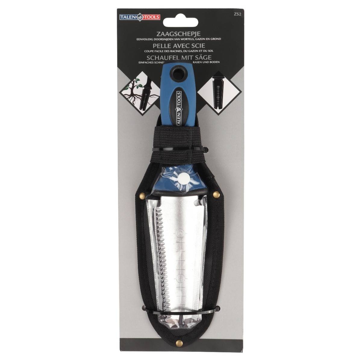 Talen Tools - Handzaagspade - Boomwortelspade - Verplantschepje - Plantenschepje - Hoogwaardige-4