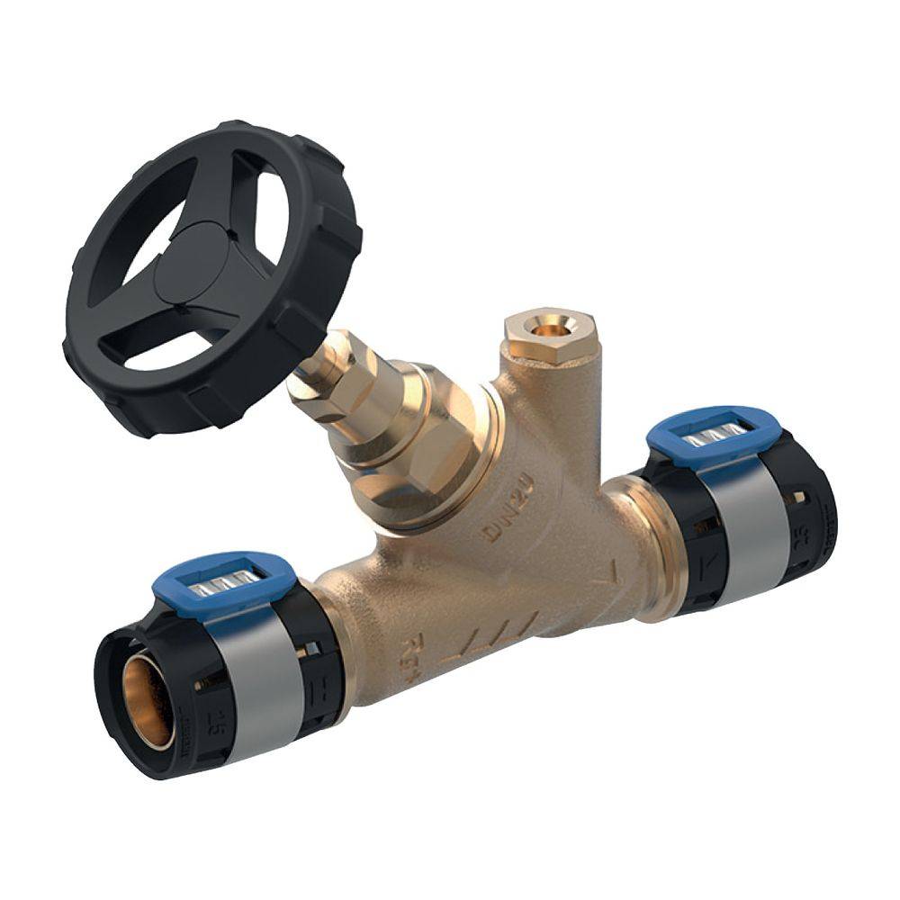 Geberit FlowFit 45gr spindelafsluiter d25-3