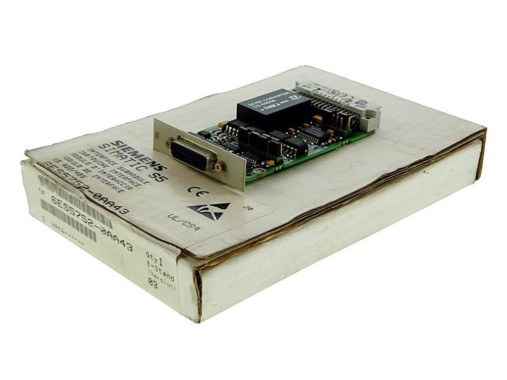 Onderdeel SIMATIC S5, interface module voor CP 524, CP 544 en CPU 928B RS 422/RS 485.-0