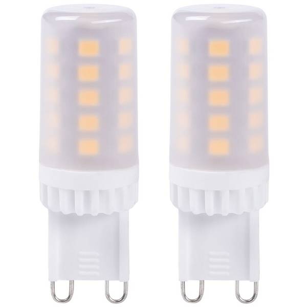 Optonica LED Insteeklamp G9 Mat - 3.5W 400lm 4500K - Neutraalwit - Vervangt 30W - 2 stuks