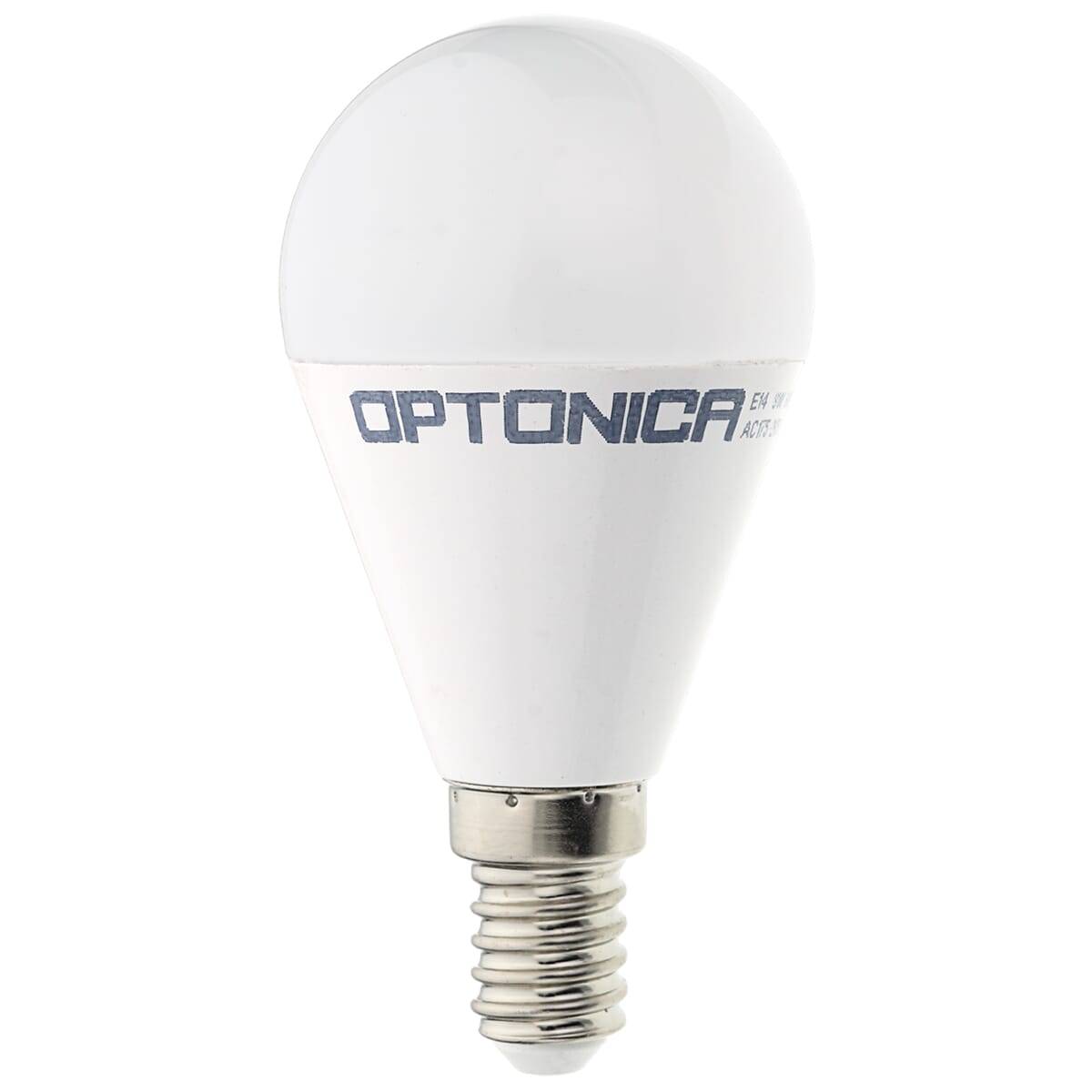 Optonica LED Kogellamp P45 E14 Mat - 8W 710lm 2700K - Extra Warmwit - Vervangt 80W-0