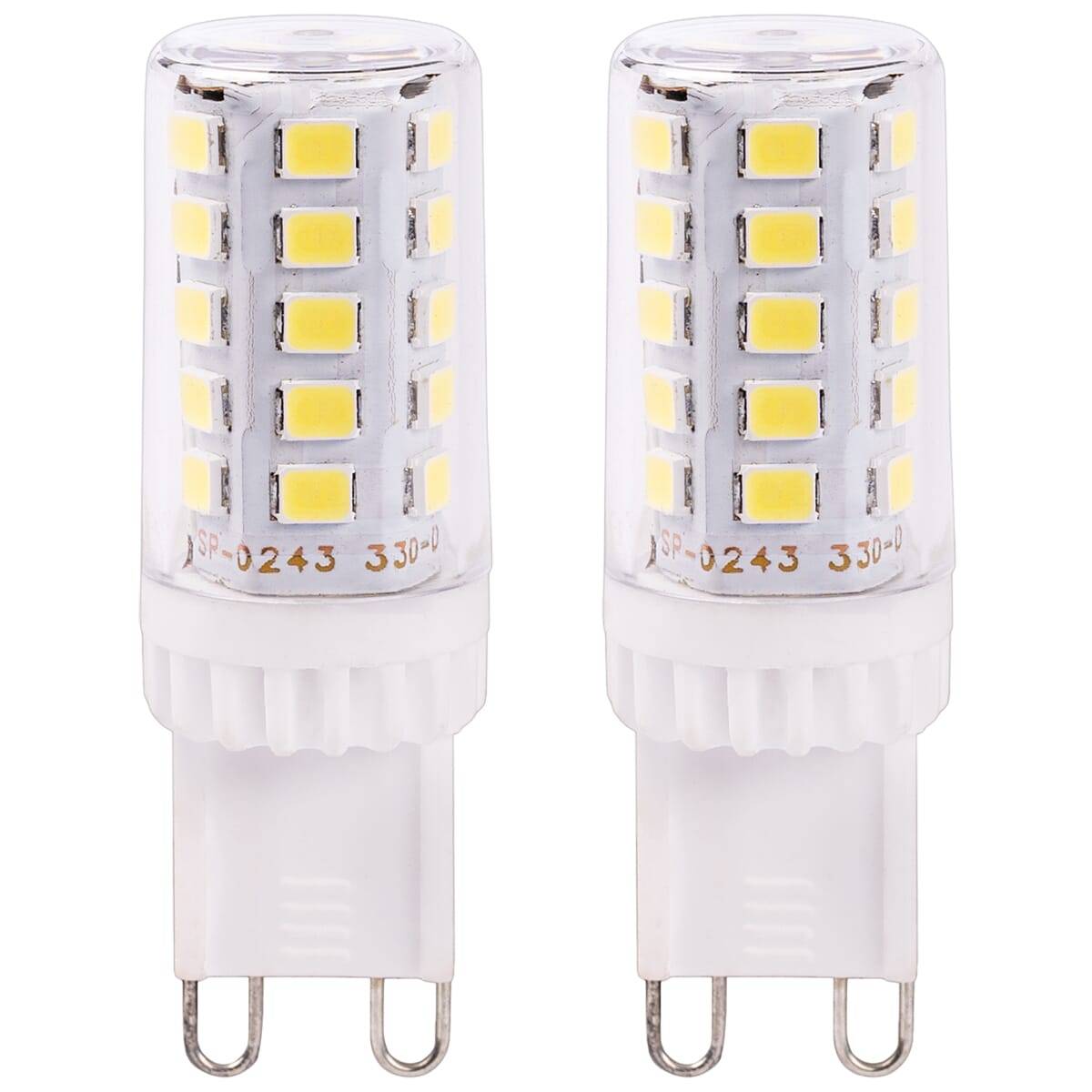 Optonica LED Insteeklamp G9 Helder - 4W 400lm 6000K - Koudwit Dimbaar - Vervangt 35W - 2 stuks-0