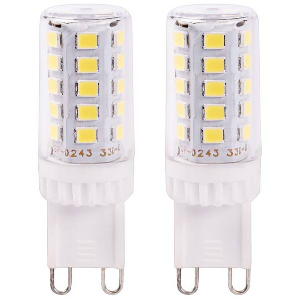Optonica LED Insteeklamp G9 Helder - 4W 400lm 6000K - Koudwit Dimbaar - Vervangt 35W - 2 stuks