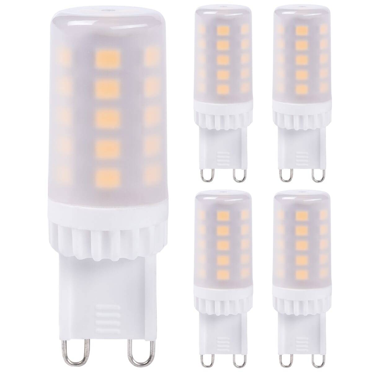Optonica LED Insteeklamp G9 Mat - 3.5W 400lm 2800K - Warmwit - Vervangt 30W - 5 stuks-0