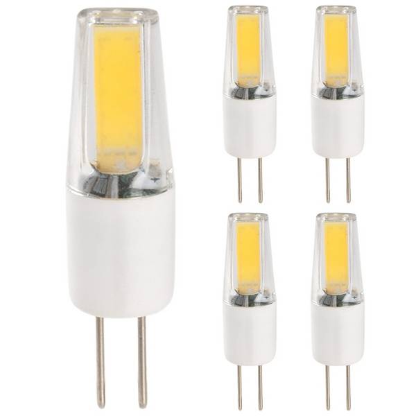Optonica LED Insteeklamp G4 Helder - 2W 180lm 4500K - Neutraalwit - Vervangt 18W - 12V - 5 stuks