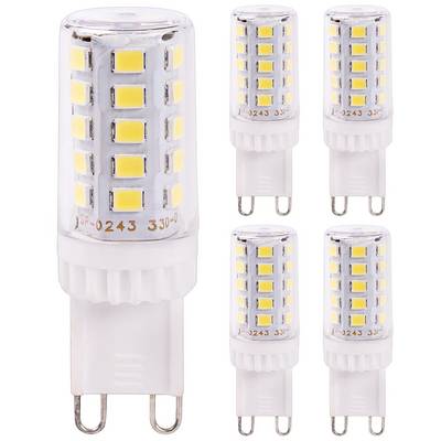 Optonica LED Insteeklamp G9 Helder - 4W 400lm 6000K - Koudwit Dimbaar - Vervangt 35W - 5 stuks-0