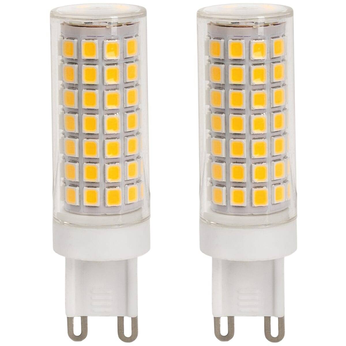 Optonica LED Insteeklamp G9 Helder - 6W 550lm 6000K - Koudwit Dimbaar - Vervangt 60W - 2 stuks-0