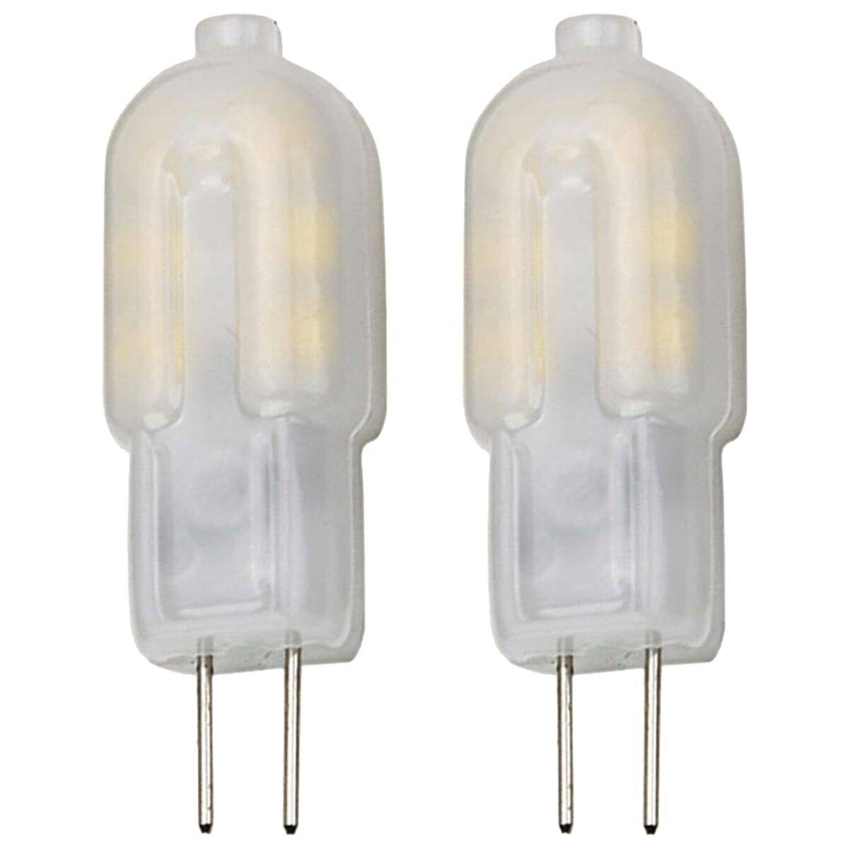 Optonica LED Insteeklamp G4 Mat - 2W 170lm 2800K - Warmwit - Vervangt 18W - 12V - 2 stuks-0