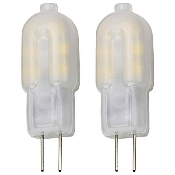 Optonica LED Insteeklamp G4 Mat - 2W 170lm 2800K - Warmwit - Vervangt 18W - 12V - 2 stuks