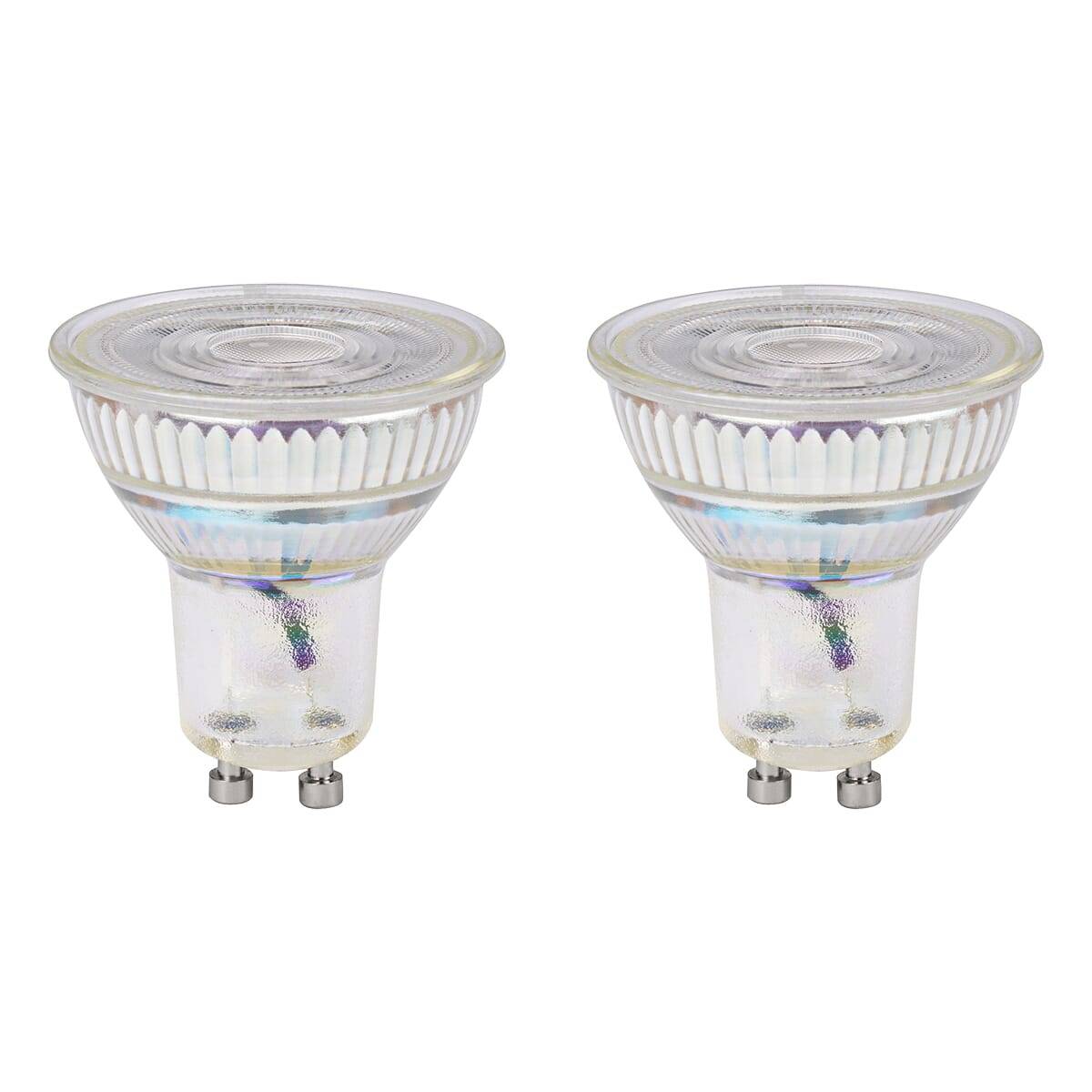 Optonica LED Spot PAR16 GU10 Helder - 6W 700lm 6000K - Koudwit Dimbaar - Vervangt 40W - 2 stuks-0