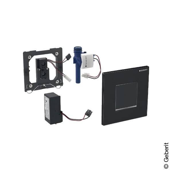 Geberit type 20 ur-sturing,230V,square,zwart-0