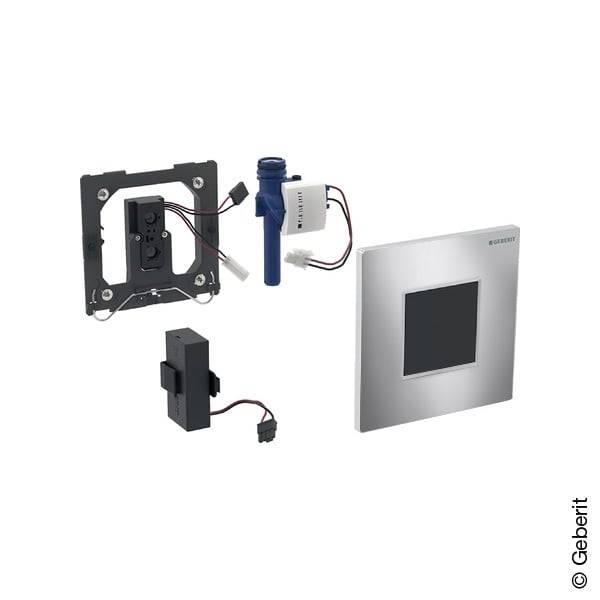 Geberit type 20 ur-sturing,batterij,square,glanschroom-0
