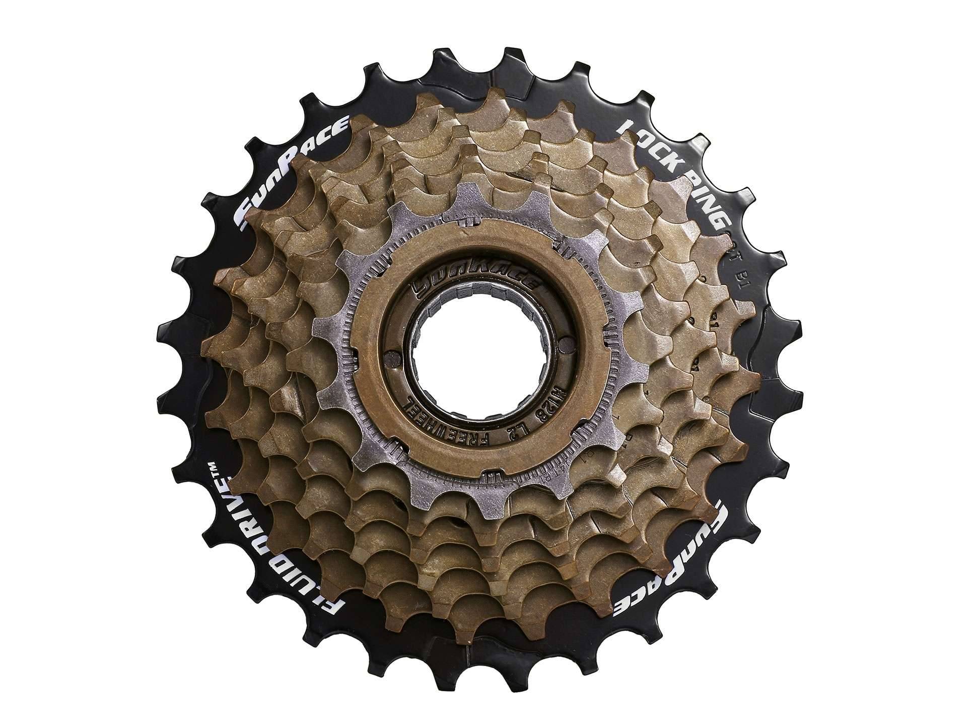 Freewheel 7 speed Sunrace MFM2A 14-28 tands - zink-0