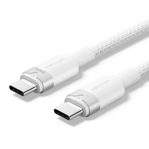 VN1 USB-C naar C 2.0-kabel Vention PD 3.1 5A 240W 2m WH