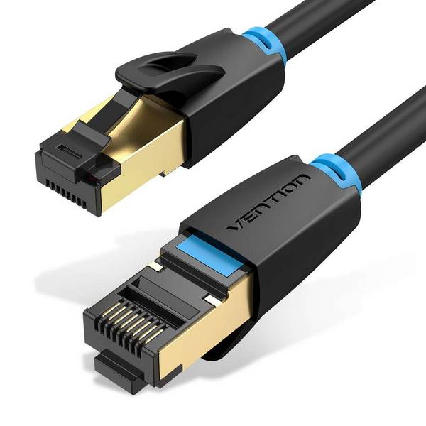 VN1 Vention IKABL netwerkkabel Zwart 10 m Cat8 S/FTP (S-STP)