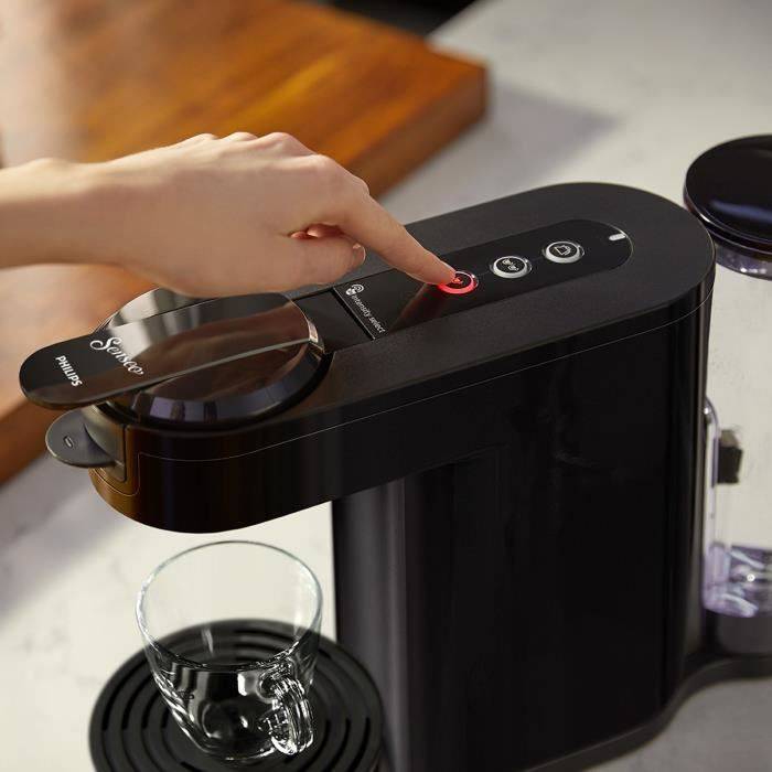 Koffiecupmachine - PHILIPS - SENSEO SWITCH HD6592/65 - Intens zwart-2