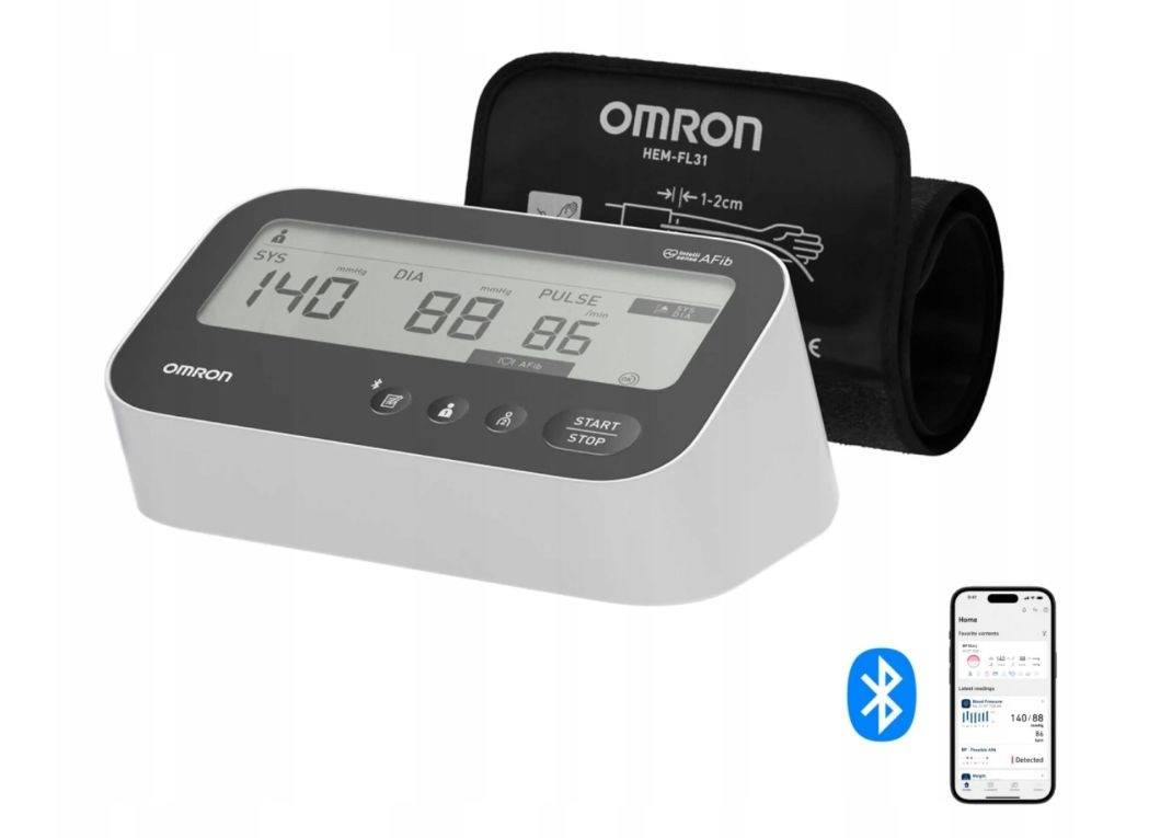 OMRON M4 Connect AFib bovenarm bloeddrukmeter-3