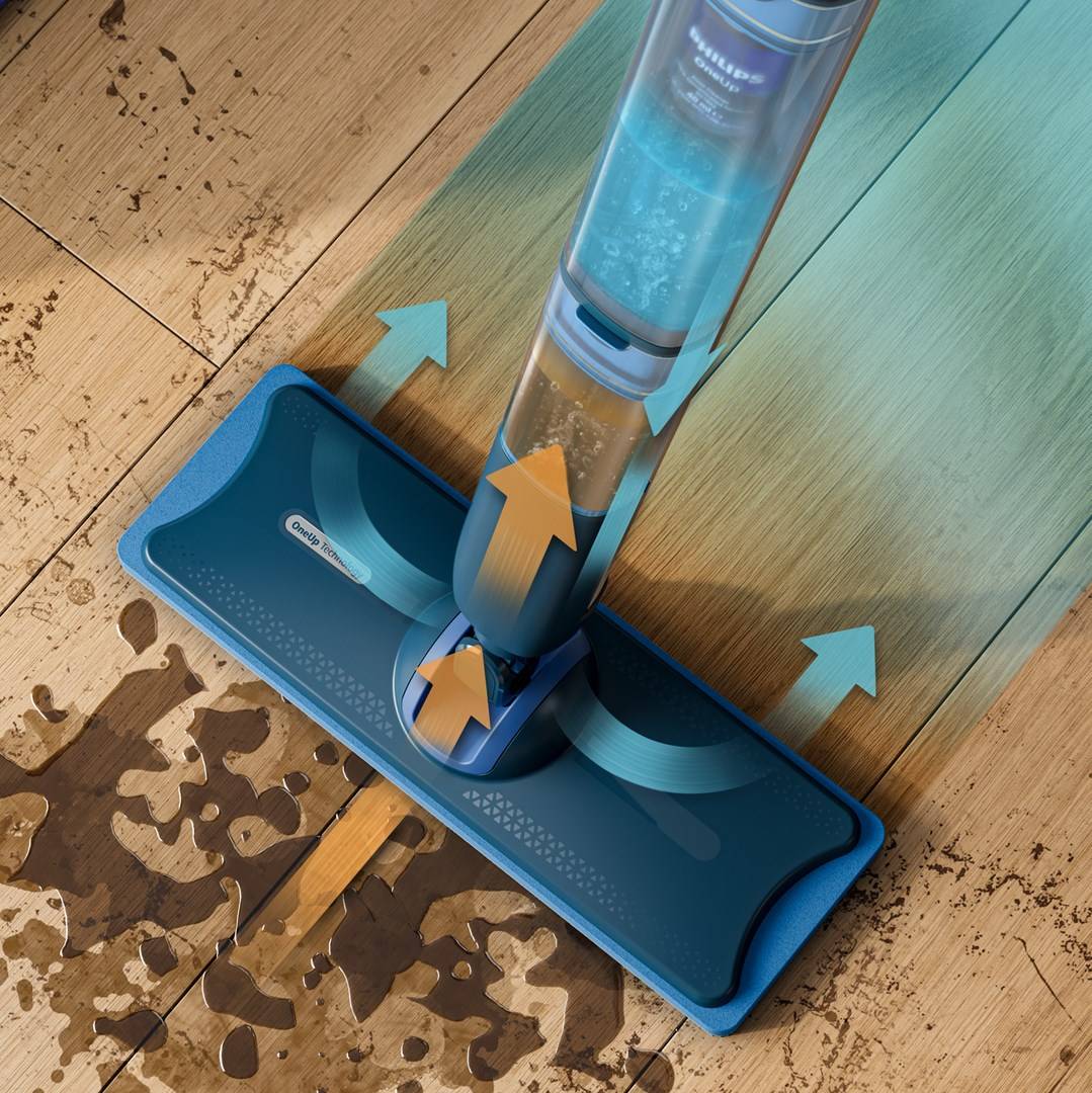 Philips Elektrische Mop OneUp 5000 Series-3