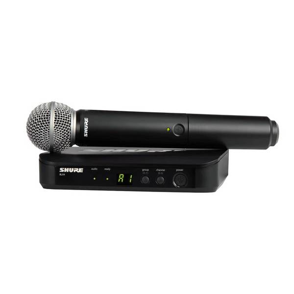 Shure BLX24E/SM58-H8E - Draadloos zangsysteem met SM58-microfoon