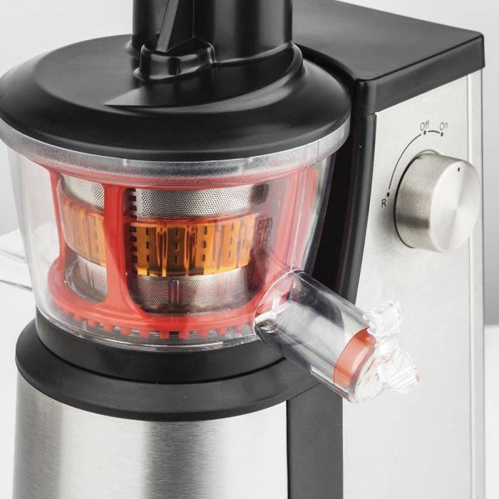 H.Koenig GSX12 - Juicer - 400 W - 1 L - RVS/Zwart-5