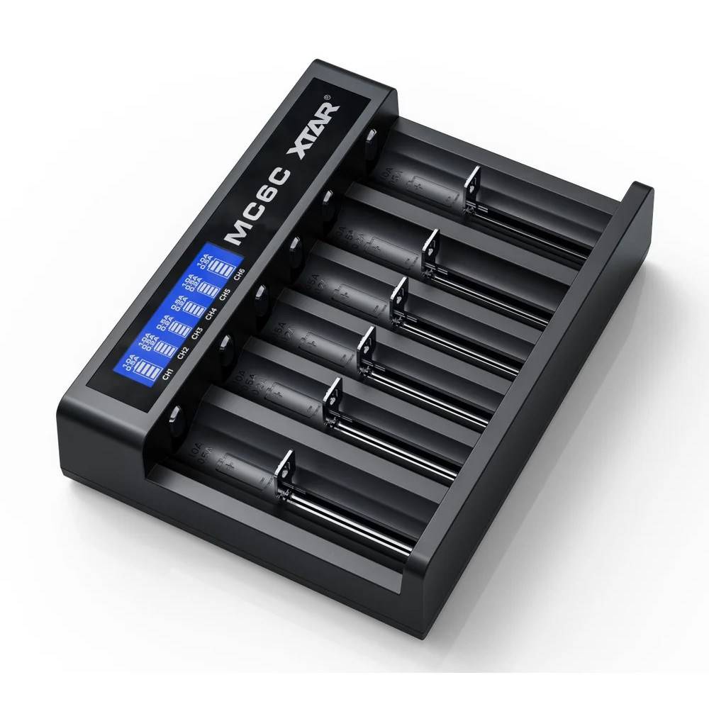 Batterijlader Li-ion XTAR MC6C-5