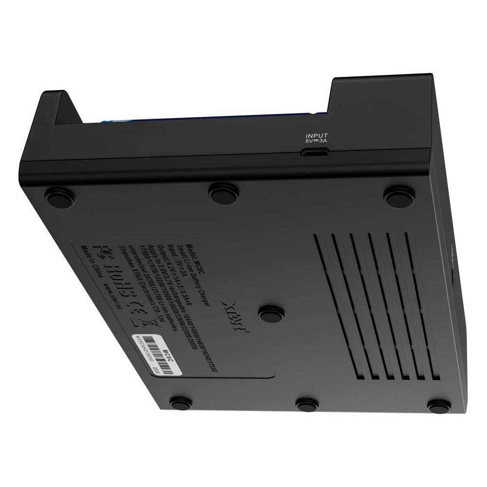 Batterijlader Li-ion XTAR MC6C-3
