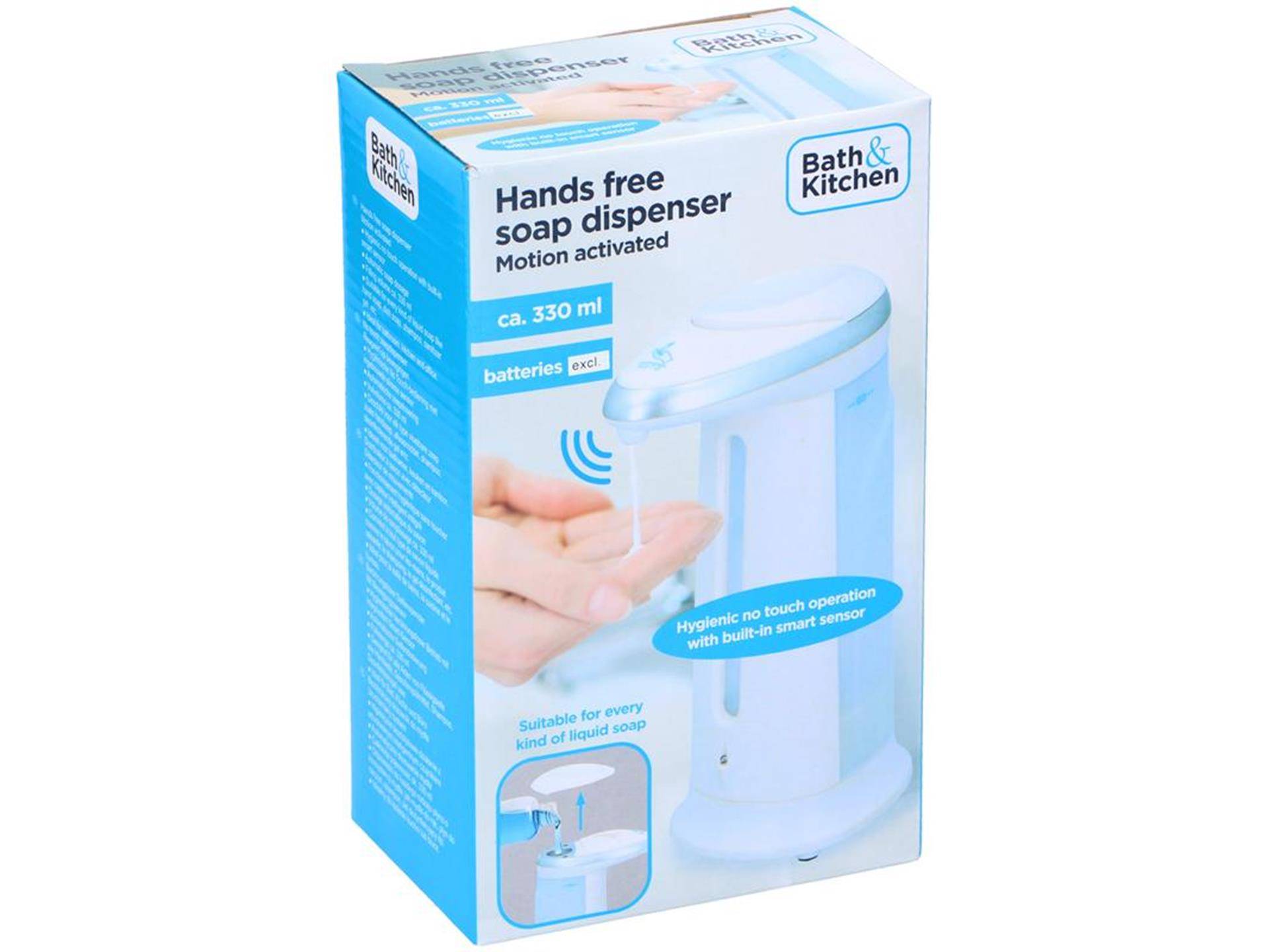 Lifetime zeep dispenser met sensor 330ml 87112521949368711252194936-1